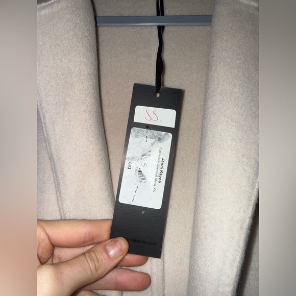 Jenni Kayne New Cashmere Overcoat Stone XS - Picture 6 of 16